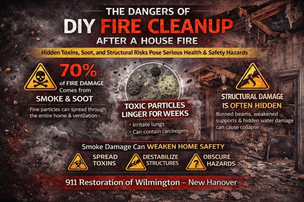 DIY Fire Cleanup